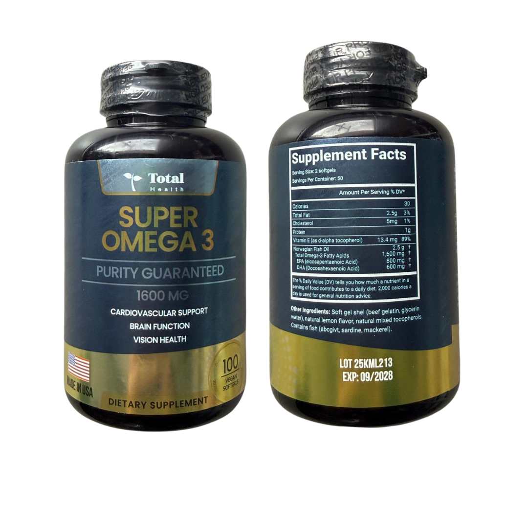 Super Omega 3 Total Health — Salud completa desde adentro 🐟