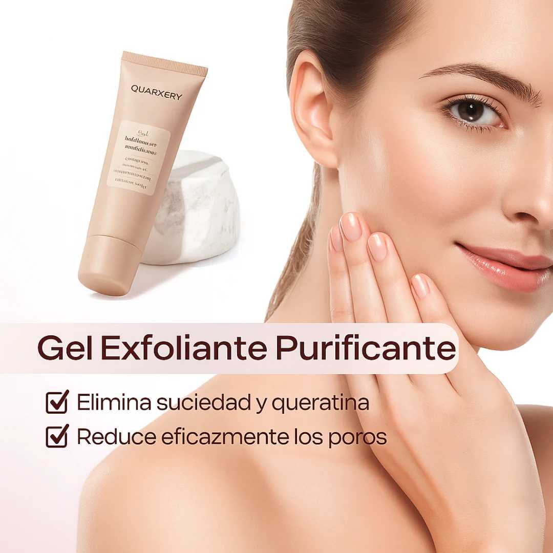 Quarxery Gel Exfoliante Aclarador 60g – Piel suave en zonas clave ✨