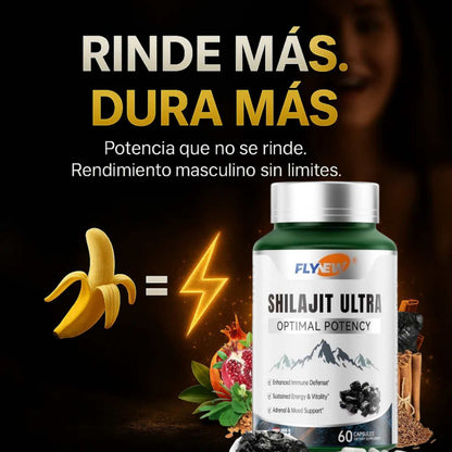 Shilajit Ultra Original™ x60 cápsulas – Energía y Vitalidad Diaria 🔥