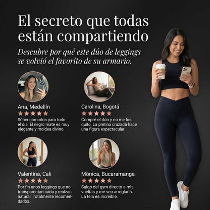 Leggings Push Up — Tu Closet Completo, Tú Eliges los Colores 💃