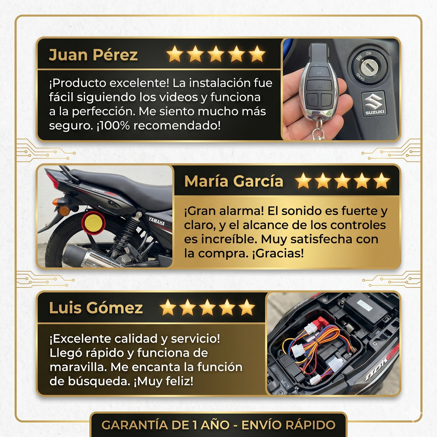 🚨 MOTO ANTI-ROBO CK™ 2 CONTROLES