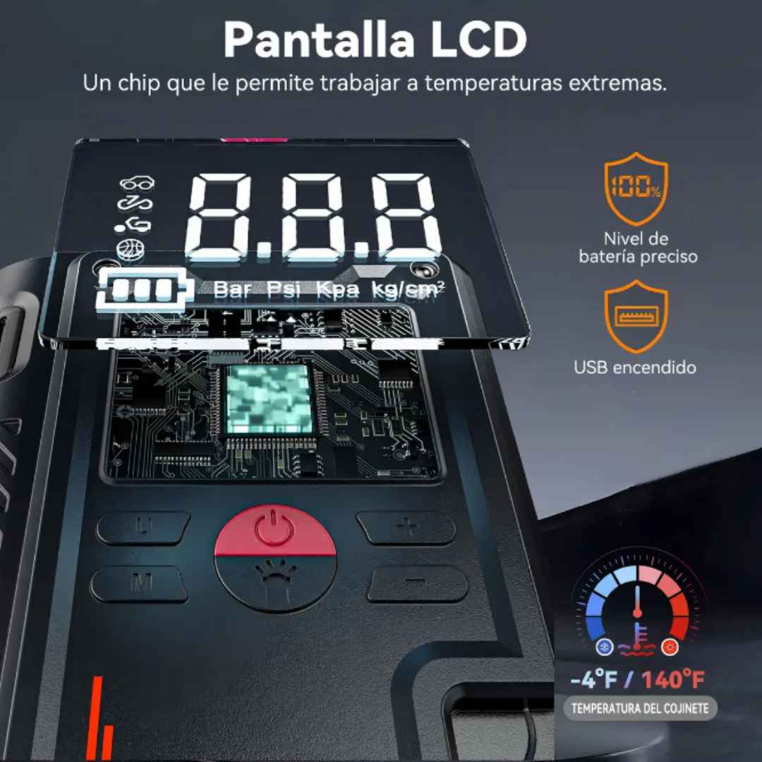 ⚡ T700 PowerStart 4en1 - Nunca más quedas varado ⚡