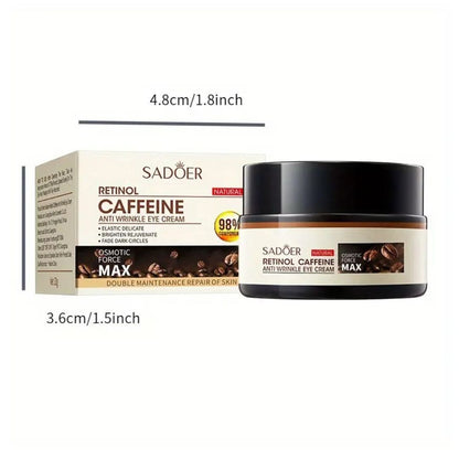 Contorno de Ojos Café & Retinol x 30g – Mirada Radiante 👁️✨