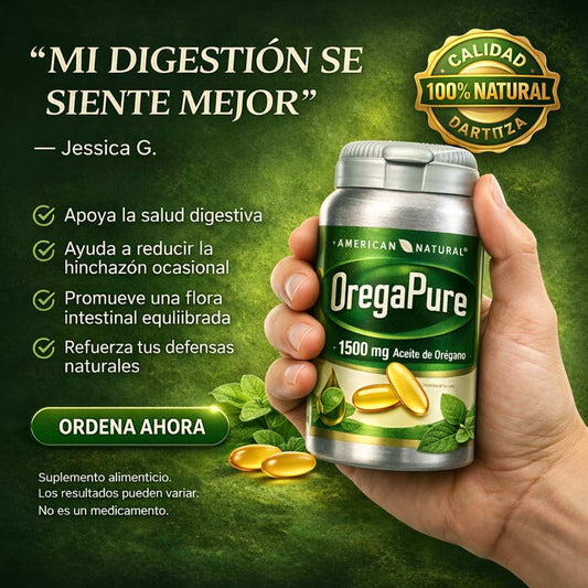 OregaPure by American Natural — Novedad en Colombia