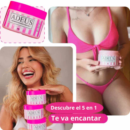 Crema Adeus 5 en 1 x 300g – Piel Firme y Sin Imperfecciones 💖