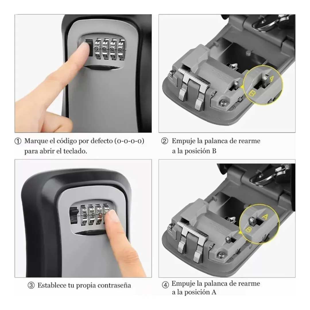 Caja Fuerte de Pared – Tu Llave Siempre Segura 🔐