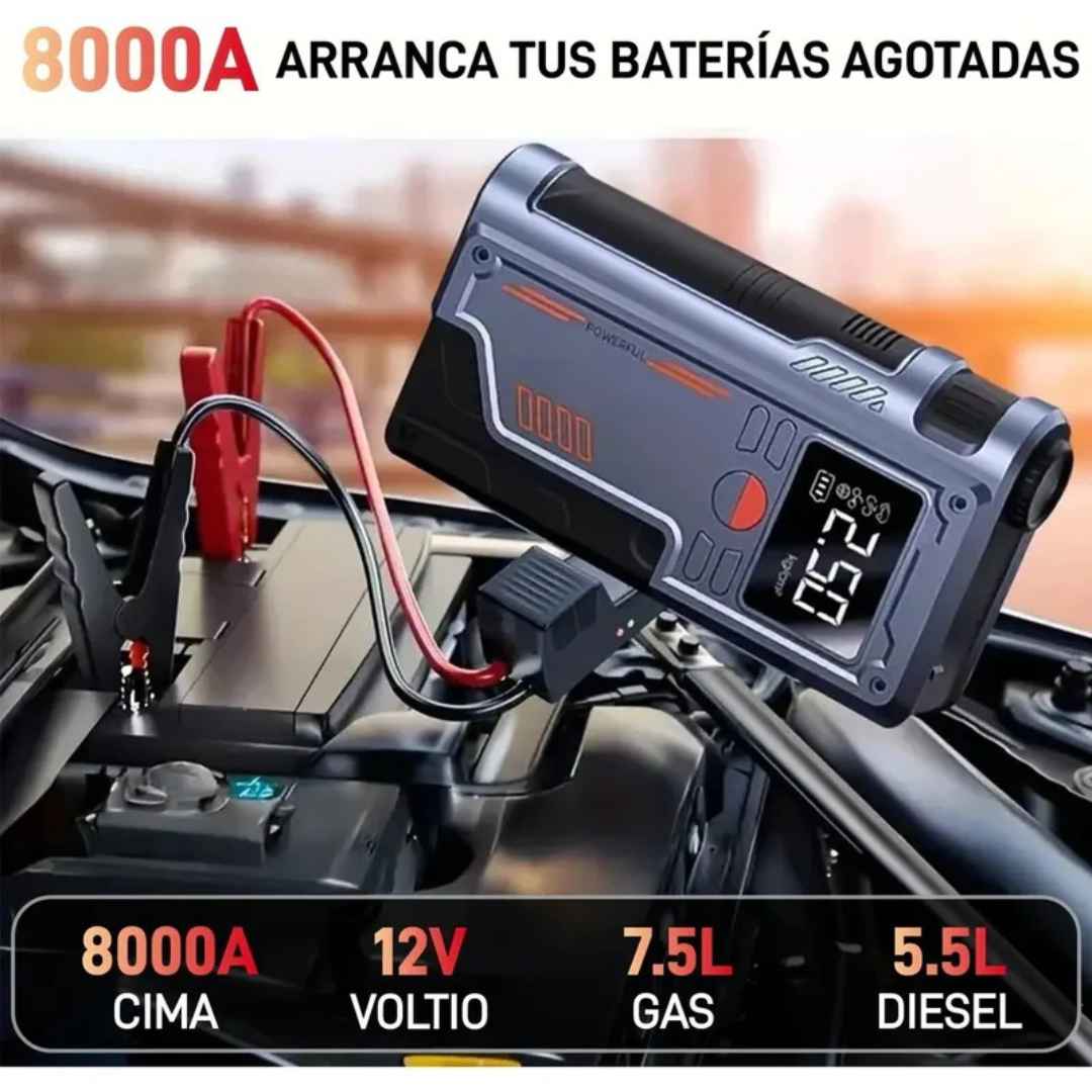 ⚡ T700 PowerStart 4en1 - Nunca más quedas varado ⚡