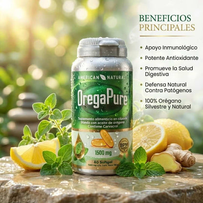 OregaPure by American Natural — Novedad en Colombia