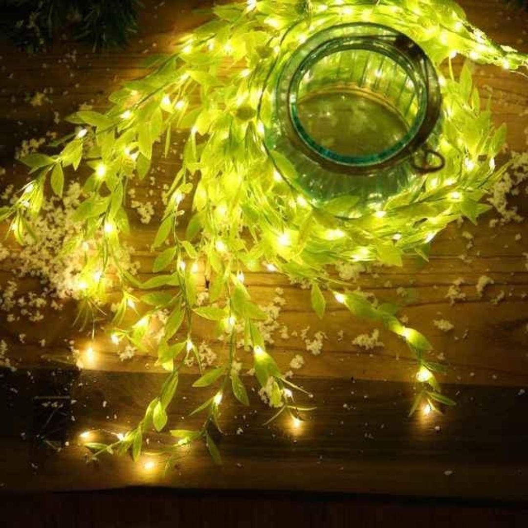Planta Solar de Hojas y Luces LED: ¡Ilumina tus Espacios sin Pagar un Peso! ☀️