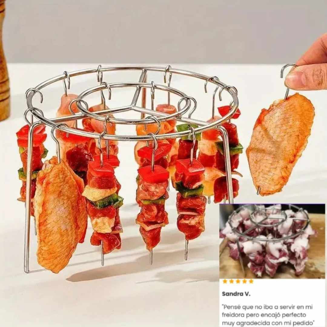 Parrilla para Air Fryer– Convierte tu asador en profesional 🔥