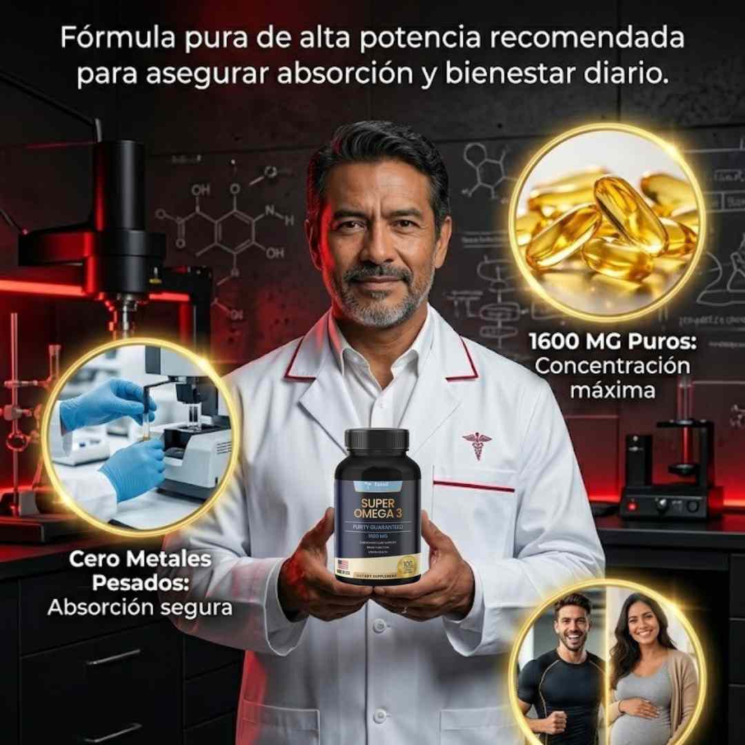 Super Omega 3 Total Health — Salud completa desde adentro 🐟