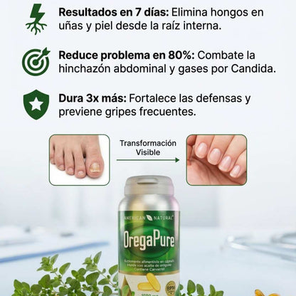 OregaPure by American Natural — Novedad en Colombia
