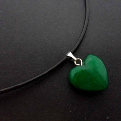 Combo Pulsera Aventurina + Colgante Corazón Jade