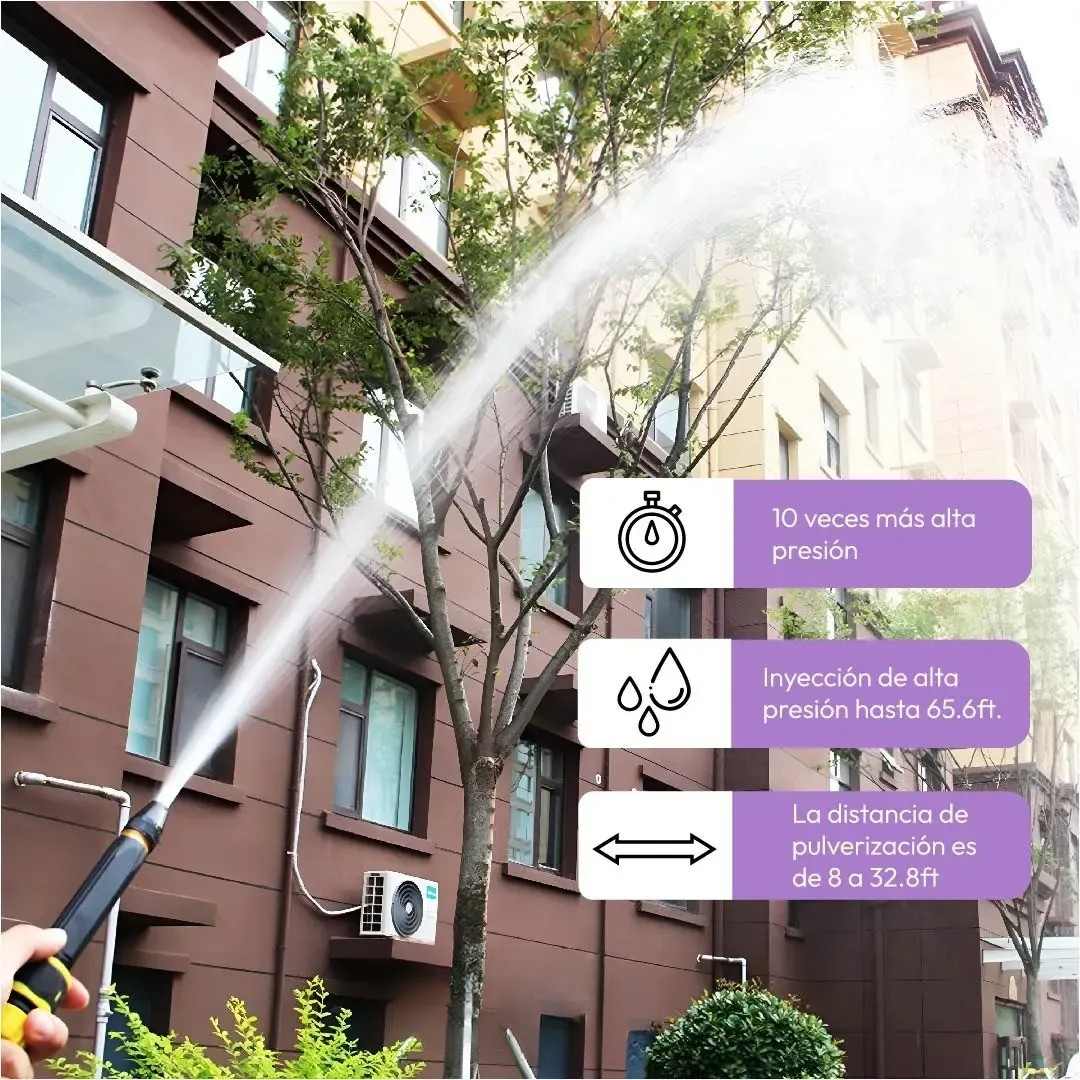 Boquilla De Pulverizacion Adaptable – Dile adiós al lavadero para siempre 🚿