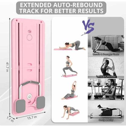 Tabla Pilates Pro™ con Bandas – Gym Completo en Casa 💜