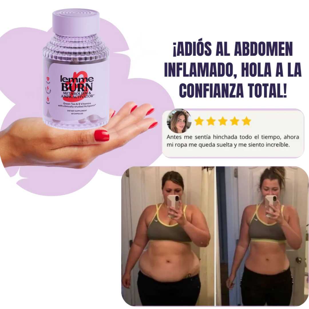 Lemme Burn x 60 Cápsulas – Activa tu metabolismo quema grasa 🔥