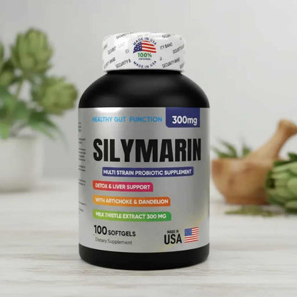 Silymarin x 100 Softgels — Protección Total para Tu Hígado 🌿