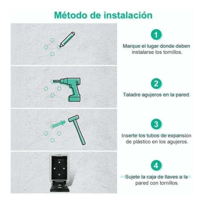 Caja Fuerte de Pared – Tu Llave Siempre Segura 🔐