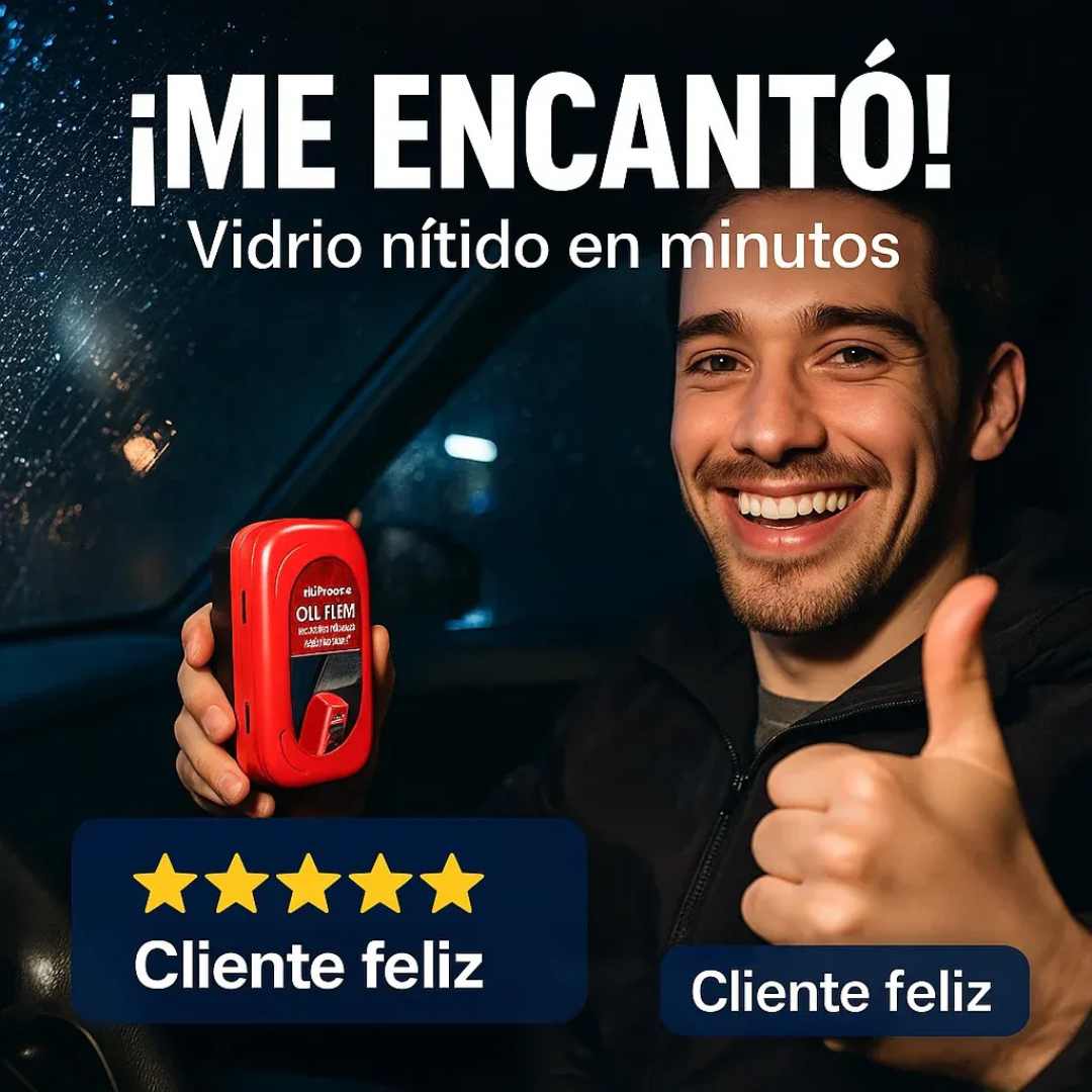 Limpiador Anti Empañante Para Vidrios Y Espejos