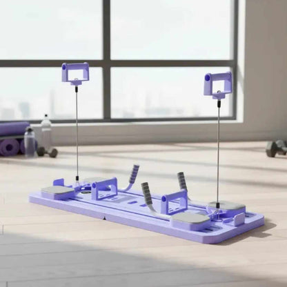 Tabla Pilates Pro™ con Bandas – Gym Completo en Casa 💜