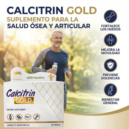 Calcitrin Gold 60 Tabs – Movilidad Total y Huesos de Acero