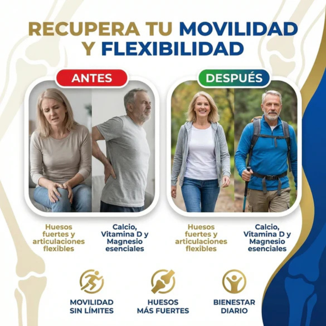 Calcitrin Gold 60 Tabs – Movilidad Total y Huesos de Acero