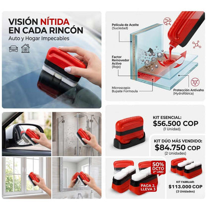 Limpiador Anti Empañante Para Vidrios Y Espejos