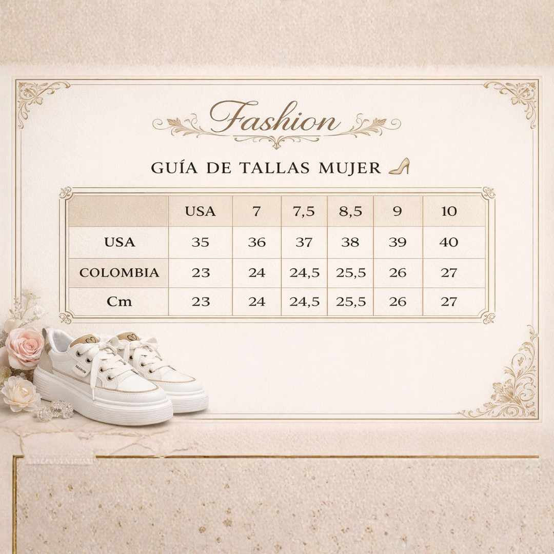 TENIS FASHION DAMA