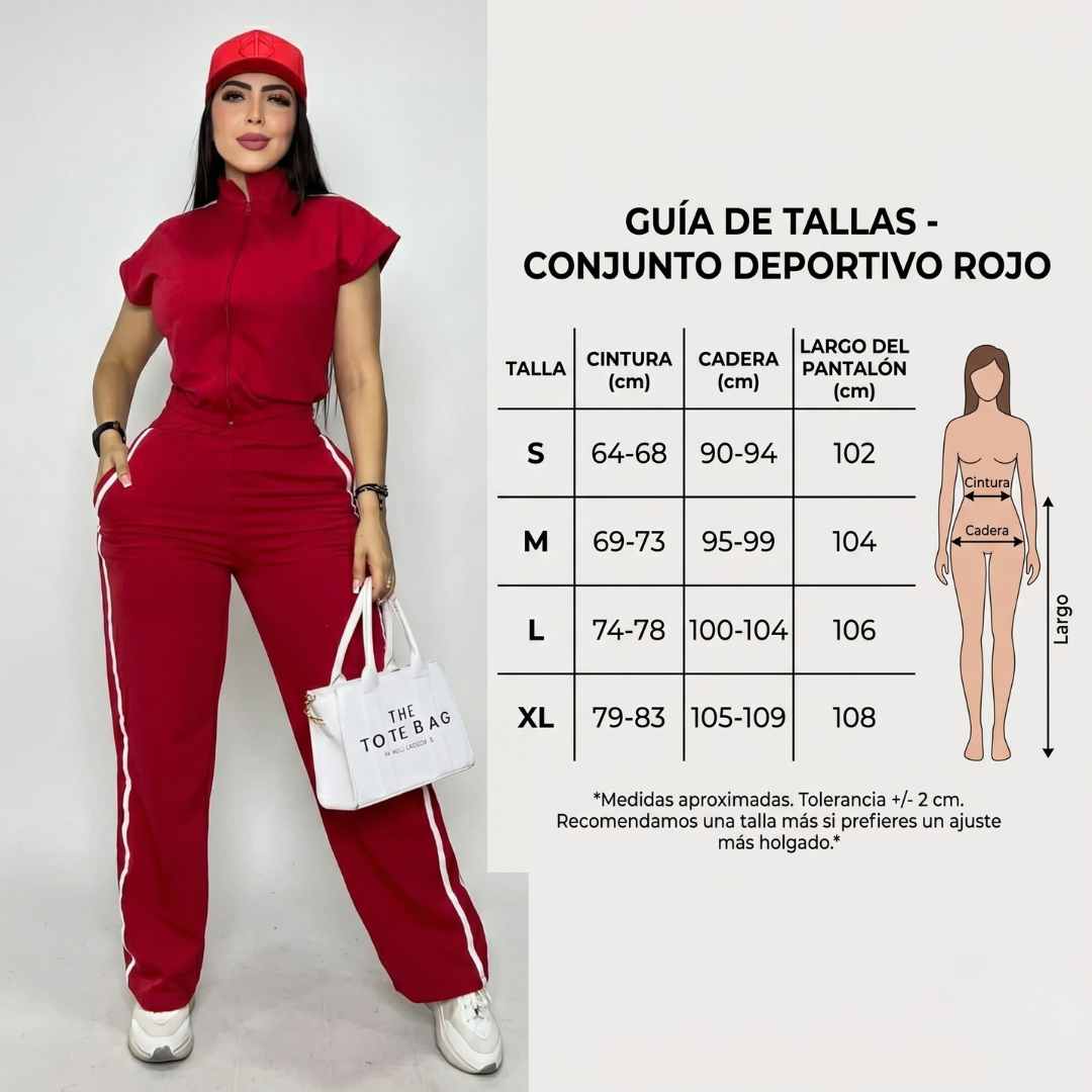 Conjunto Pantalón + Chaleco Burda Licrada👗